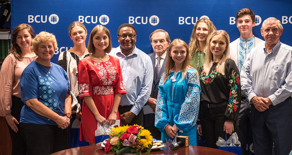 BCU Financial Scholarship recipients