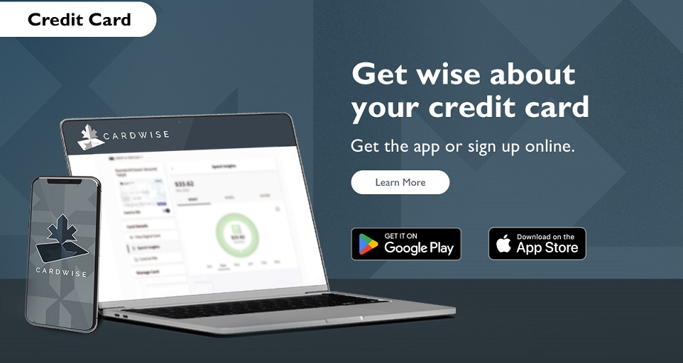 cardwise manage collabria credit card on computer and mobile download from google play store and apple app store