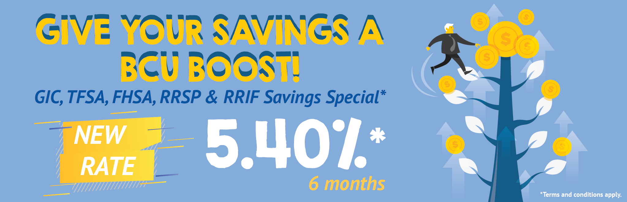 BCU Boost - New Rate 6 months at 5.40%