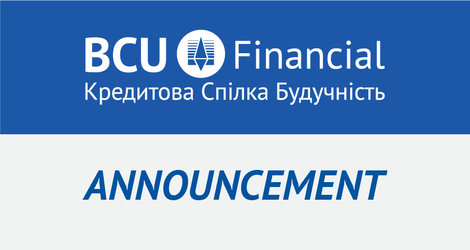 BCU Announcement Notice